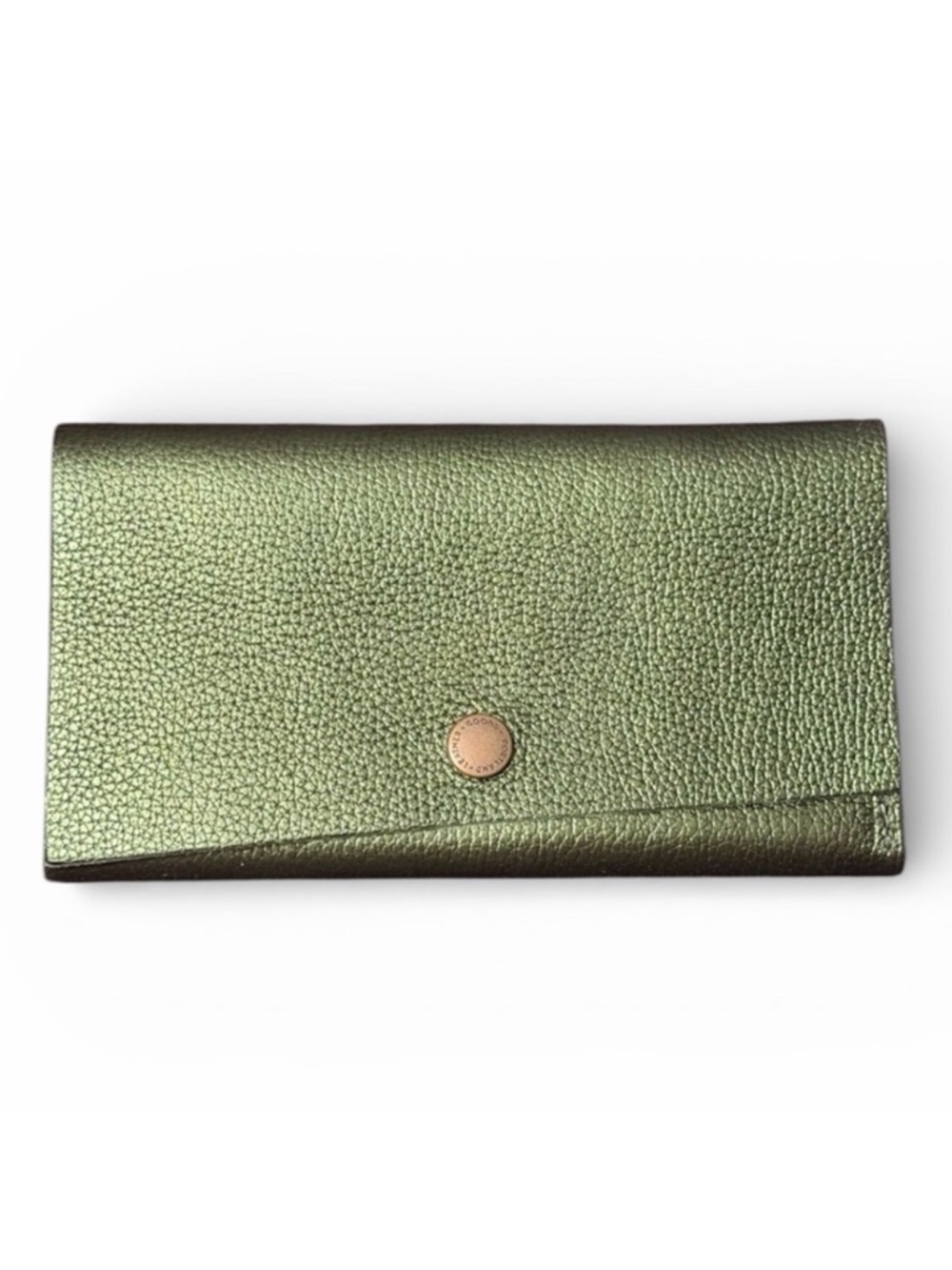 PORTLAND LEATHER Rancher Wallet Metallic Greench
